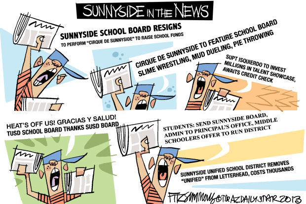 Daily Fitz Cartoon: Make mine Sunnyside up